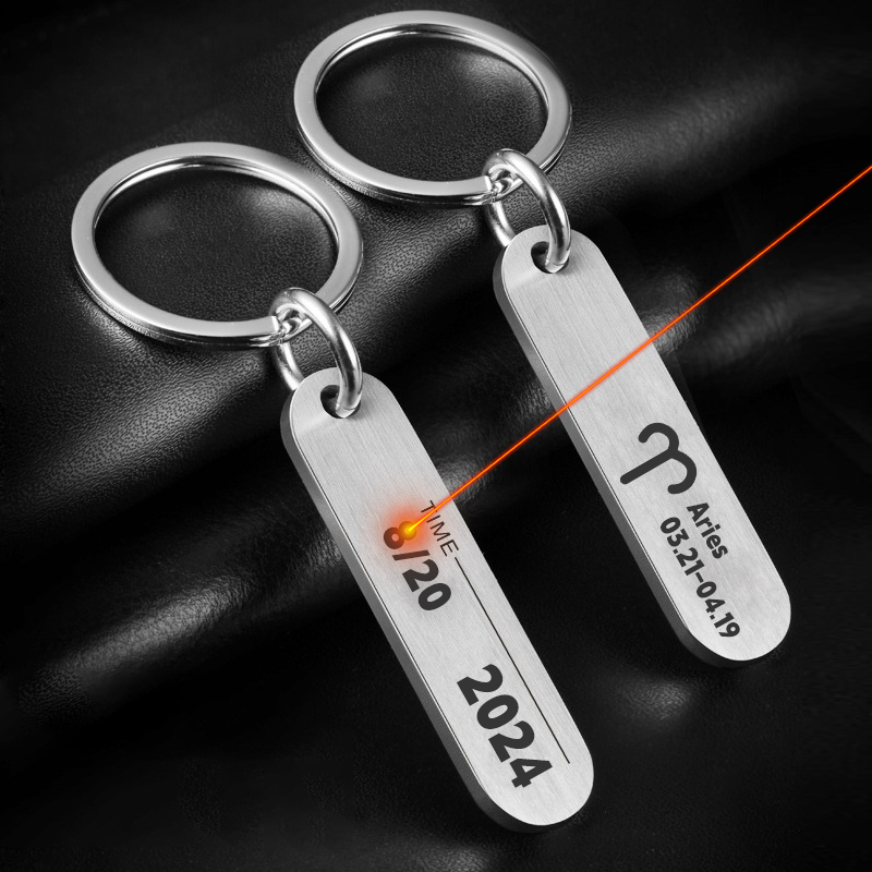 Customized Key Chains with Las - огляд і ціна Initial Ring Custom