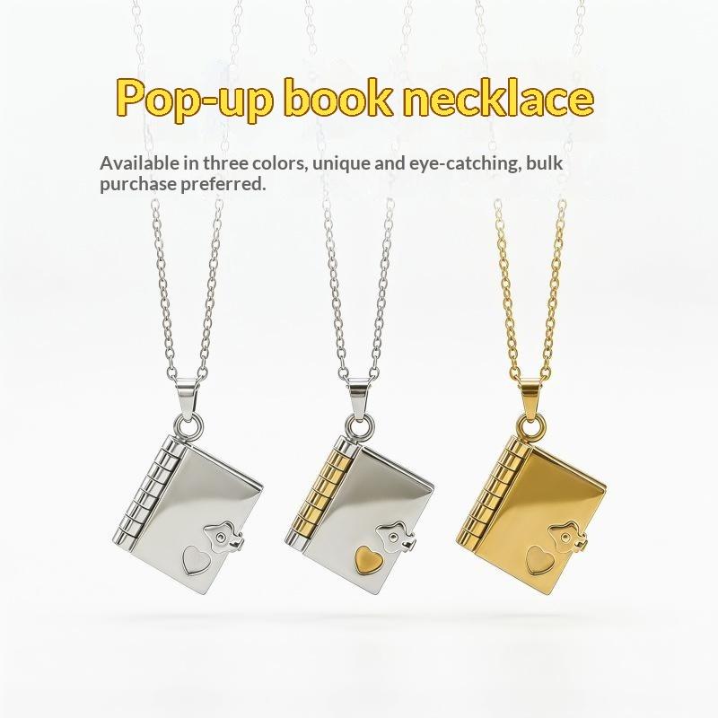 Envelope Necklace Custom Text  - огляд і ціна Custom Photo Book