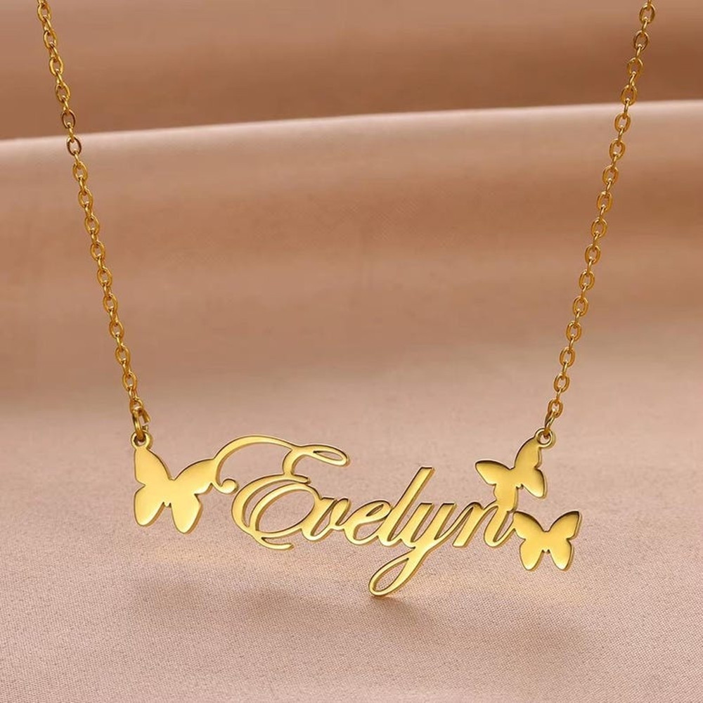 Custom Name Necklace Personali - огляд і ціна Birth Flower Necklace