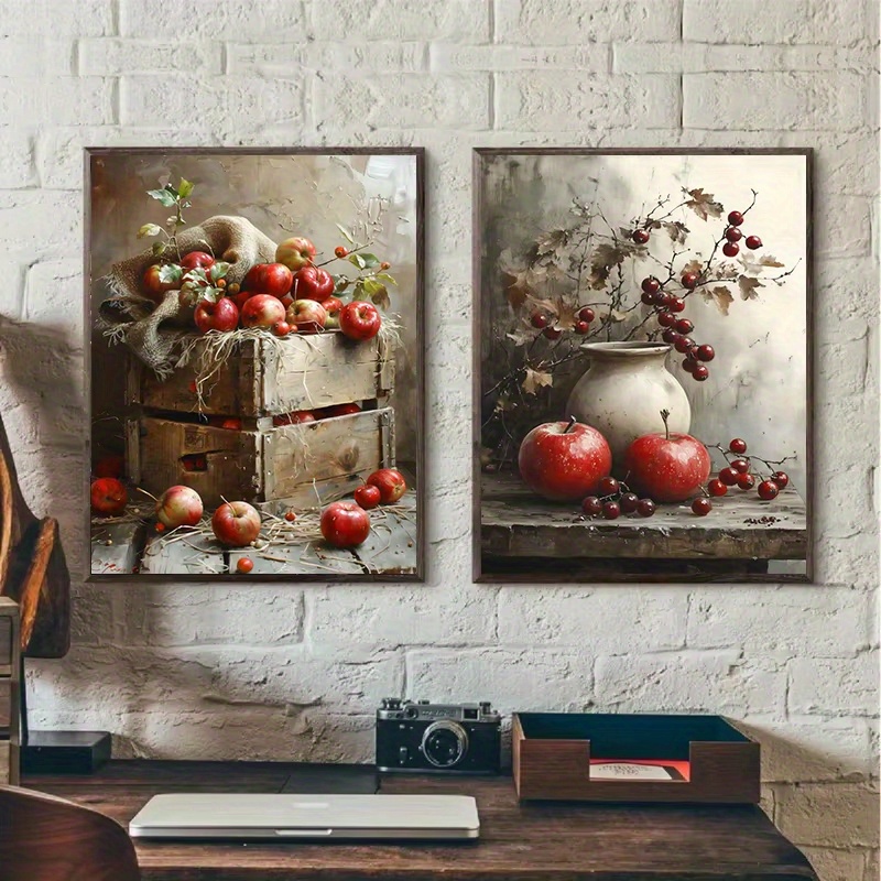 1pc Frameless  Retro Still Lif - огляд і ціна Family Tree Print