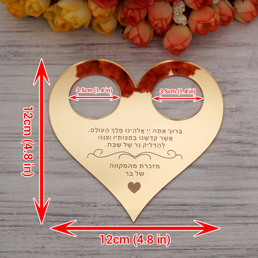 Acrylic Mirror Custom Text Pra - огляд і ціна Personalised Candle Label